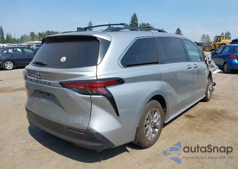 2021 Toyota Sienna Le из США, поврежденный, VIN 5TDKRKEC9MS056714
